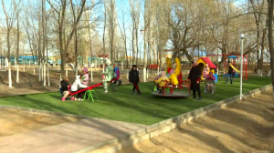 80 детских спортивно-игровых площадок построили в Кызылординской области с начала 2023 года