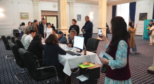 Явка на избирательном участке в Узбекистане составила 93%