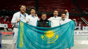 Казахстанские шпажисты завоевали историческую лицензию на ОИ