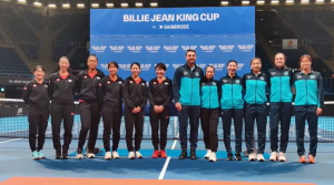 Состоялась жеребьевка матча между женскими сборными Японии и Казахстана по теннису