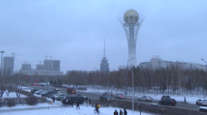 Сильный ветер и снег накроют большую часть Казахстана