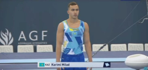 Казахстанец стал лучшим гимнастом этапов Кубка мира – 2023