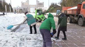 70-тен астам әйел Астананың тазалығына жауапты