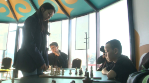 Шахматный караван встретили в Кызылорде