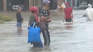 На Кубе затопило город Камагуэй