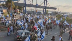 В Израиле демонстранты заблокировали порт Хайфы