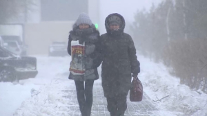 Штормовые предупреждения объявлены почти по всему Казахстану