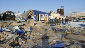 Взрыв на СТО в Костанае: под завалами остались семь человек