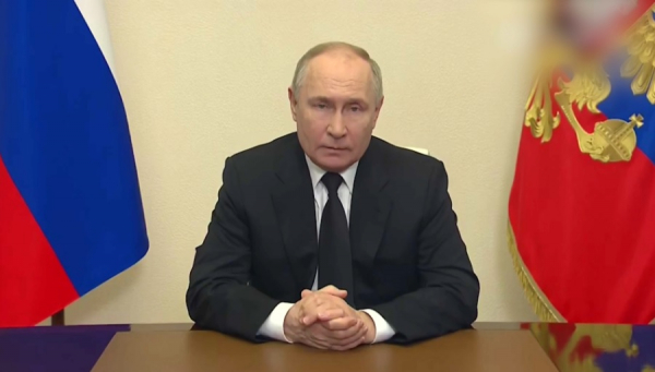 Теракт в Москве: Путин выступил с обращением