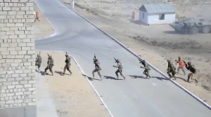 Отражение террористической угрозы отработали военнослужащие Казахстана и Узбекистана