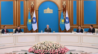 Под председательством Токаева началось заседание XXXIIІ сессии АНК