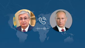 Состоялся телефонный разговор К.Токаева и В.Путина