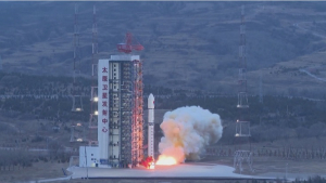 Китайская ракета-носитель вывела на орбиту 4 спутника