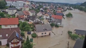 Метеорологи прогнозируют риск новых наводнений в Словении