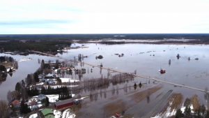 В Финляндии объявлен «жёлтый» уровень опасности из-за паводков