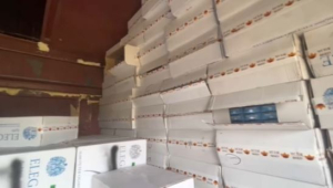 Два вагона контрафактных сигарет пытались ввезти в  Казахстан