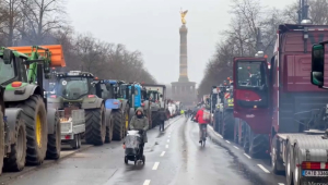 Фермеры неделю блокируют улицы Берлина