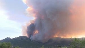 Лесные пожары бушуют в Испании