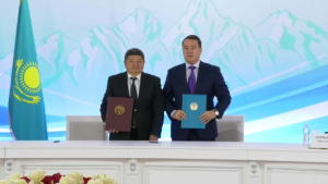 Қазақстан мен Қырғызстан үкіметі ынтымақтастық туралы меморандумға қол қойды