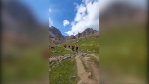 Пропавшего туриста ищут трое суток в горах Алматы