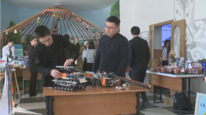 Бои роботов устроили в Кызылорде