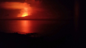 В Эквадоре произошло извержение вулкана Ла-Кумбре