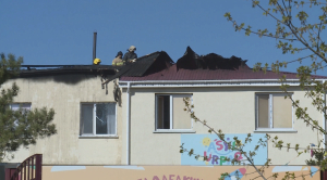 Крупный пожар в частном детском саду потушили в Астане