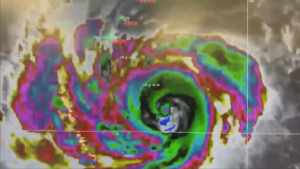 Тайфун приближается к Марианским островам