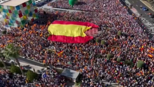 Массовые акции протеста продолжаются в Испании