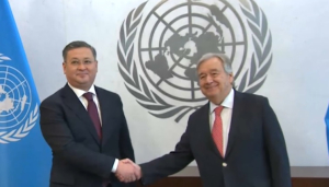 Глава МИД Казахстана встретился с генсекретарем ООН