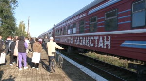 Медицинский поезд «Саламатты Қазақстан» прибыл в Мартук