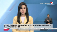 Сход лавины в Алматы: жертв, пострадавших, разрушений нет