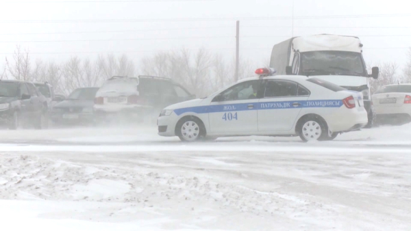 20 автодорог в Казахстане закрыты из-за непогоды