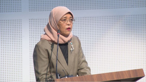 Президент Сингапура прочитала лекцию в Nazarbayev University