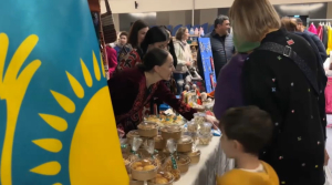 Казахстанские товары представили на новогодней благотворительной ярмарке в Тбилиси