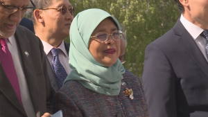 В Казахстан с госвизитом прибыла Президент Сингапура