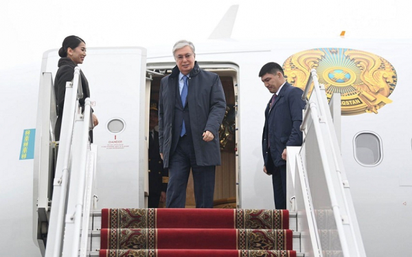 Глава государства прибыл в Алматы