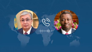 Состоялся телефонный разговор Касым-Жомарта Токаева с президентом Республики Того Фором Гнассингбе