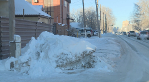 Больше 30-ти человек оштрафовали за некачественную уборку снега в Актюбинской области