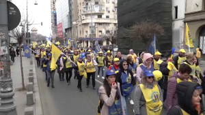 Пять тысяч медработников вышли на протест в Бухаресте