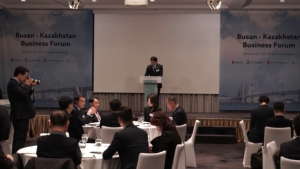 Казахстанско-корейский бизнес-форум организовали в Пусане