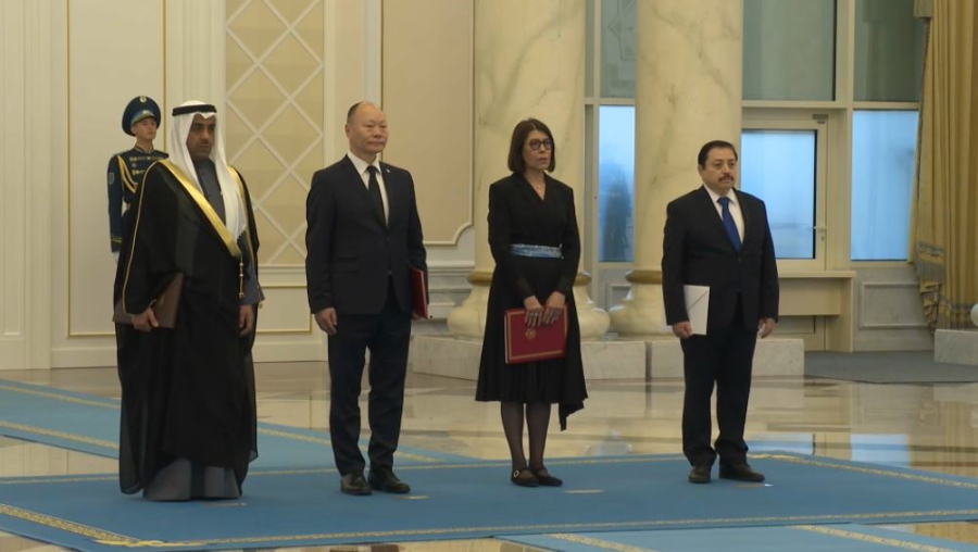 Елордаға 4 елші келді