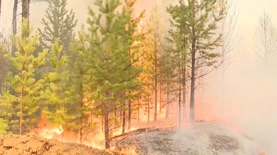 Бурятияда өртке байланысты 90 адам қауіпсіз жаққа көшірілді