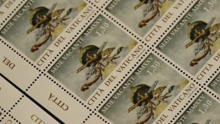 Ватикан выпустил марки в честь периода отсутствия Папы Римского