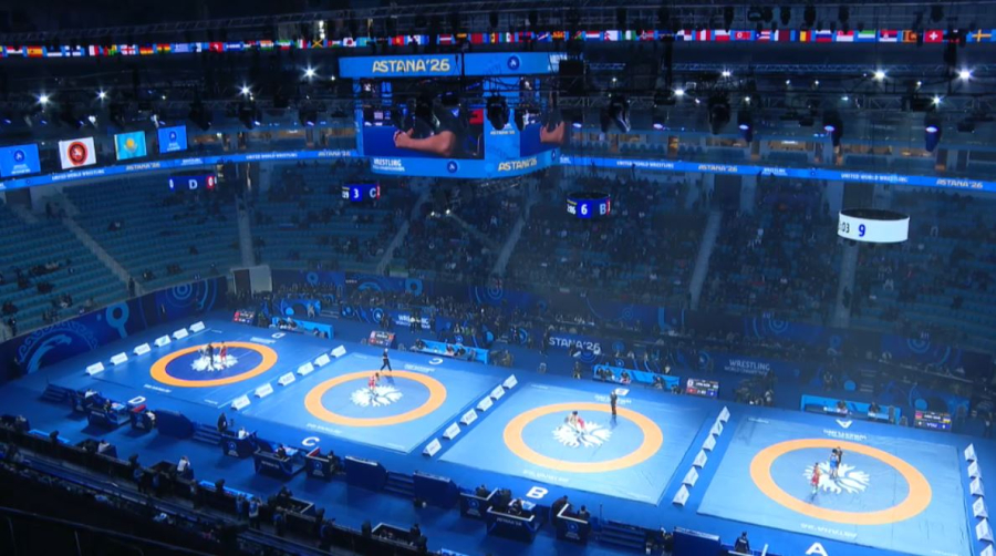 Второй день Чемпионата мира по борьбе завершился в Астане