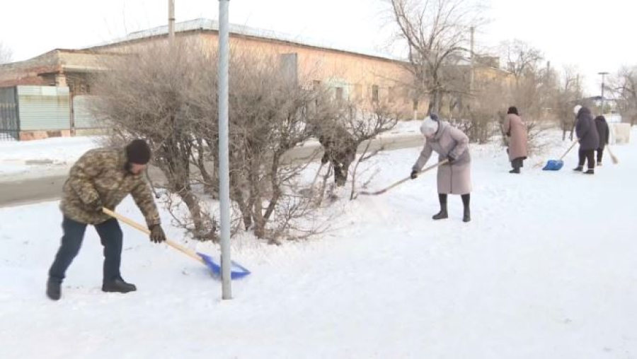 «Таза бейсенбі» провели в Сатпаеве