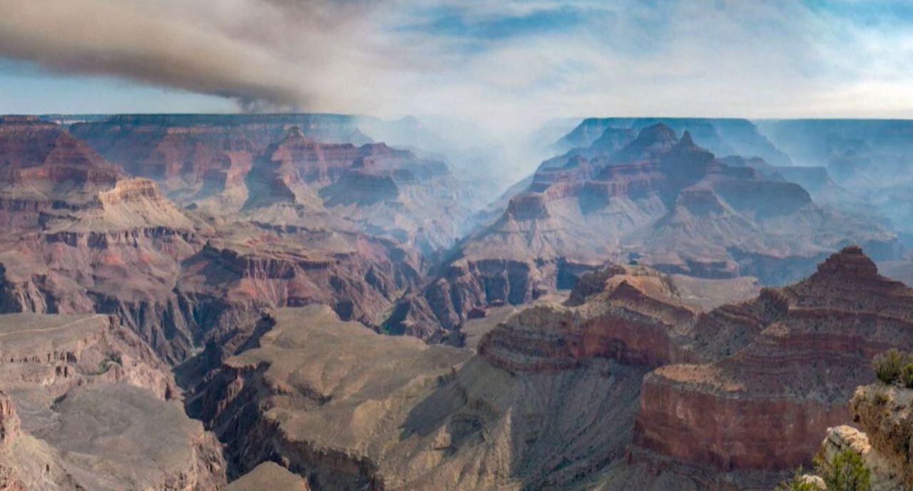 Аризонада Гранд Каньон саябағының бір бөлігі жабылды