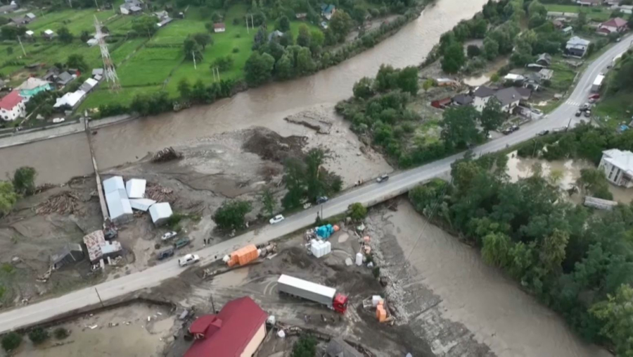 Румыниядағы су тасқынынан жеті адам көз жұмды