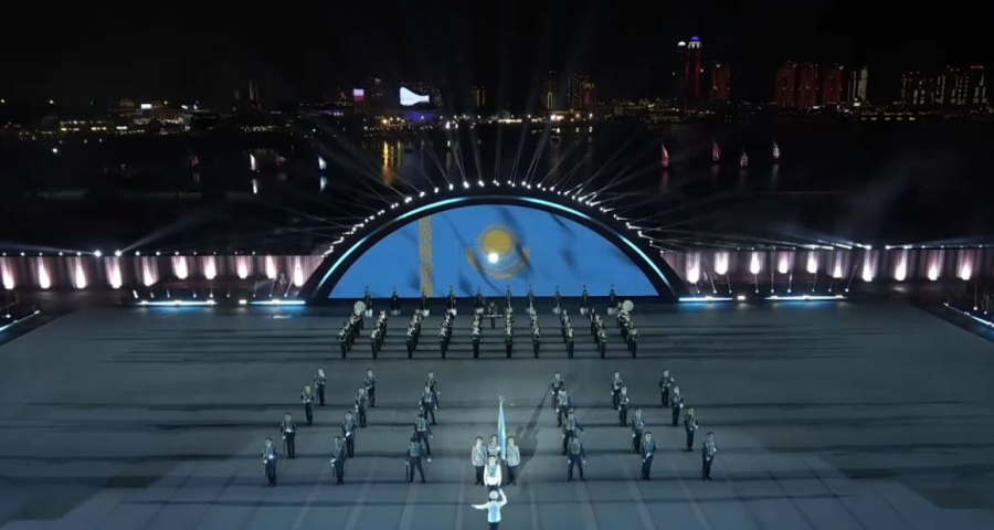 Әскери музыканттар Дохада сәтті өнер көрсетті