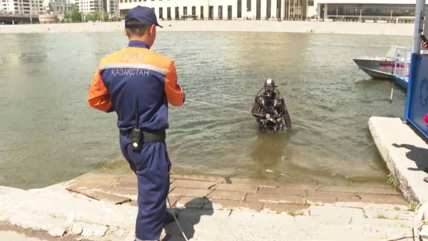 Құтқарушылар Есілдің бойын күндіз-түні бақылайды